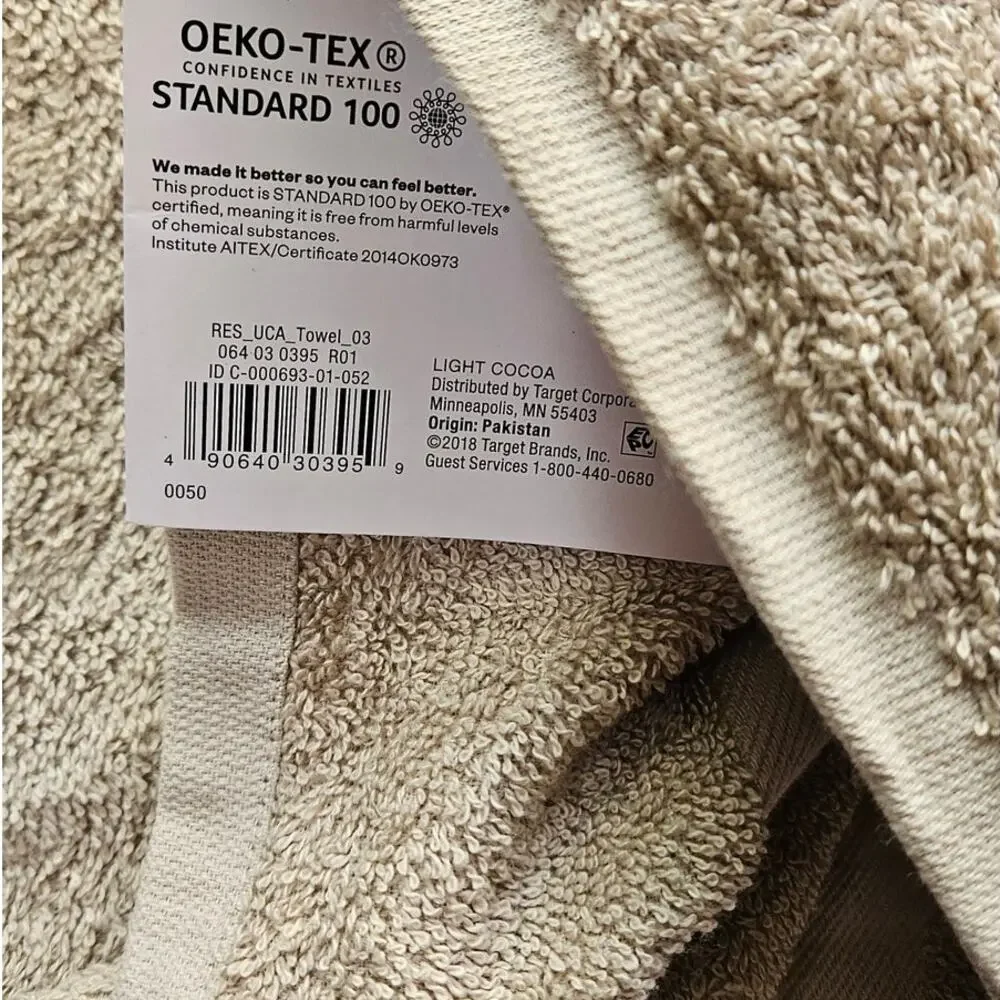NEW ROOM ESSENTIALS TanBath Towel Soft Absorbent Cotton Blend NEW with Tags